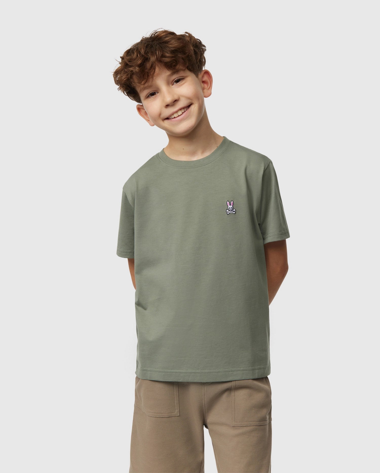 KIDS CLASSIC CREW NECK TEE - B0U014B200 - Image 2