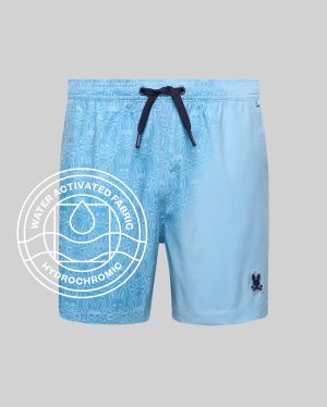 KIDS SAMOS HYDROCHROMIC PRINTED SWIM TRUNK - B0W453F200