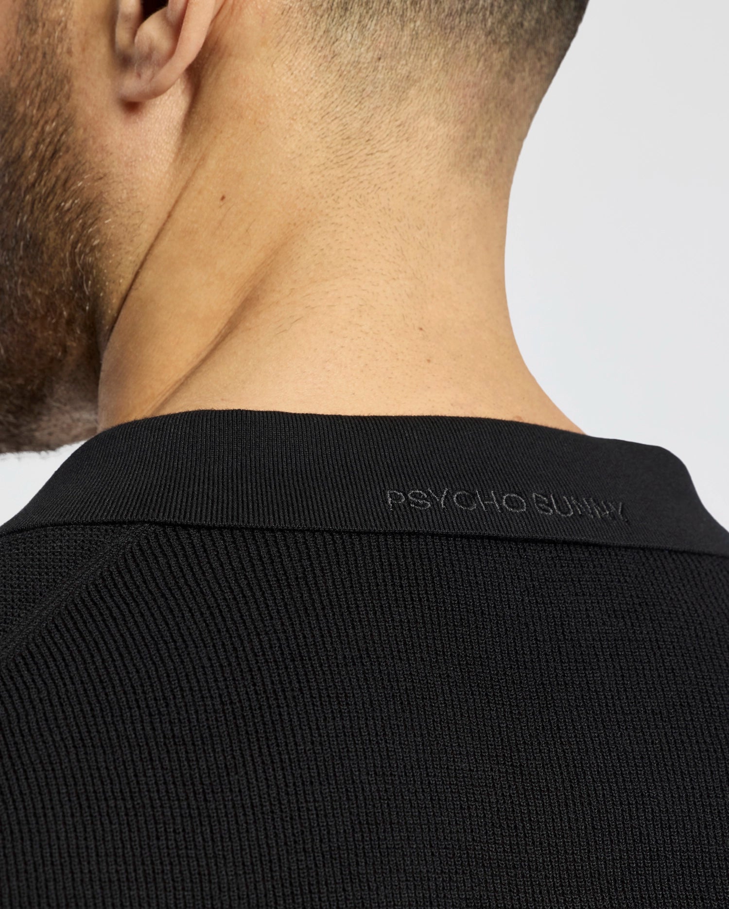 MENS LEETON KNIT POLO SHIRT - B6E562F200 - Image 5