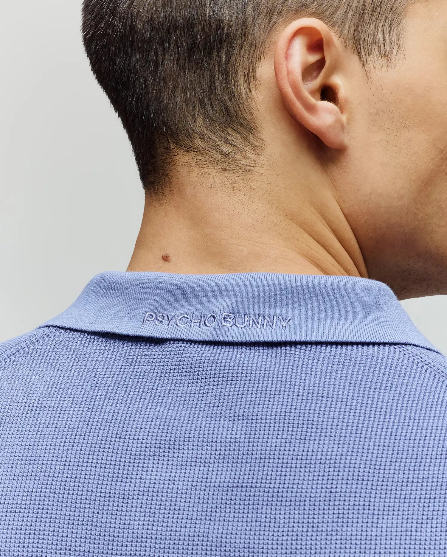 MENS LEETON KNIT POLO SHIRT - B6E562F200 - Image 3