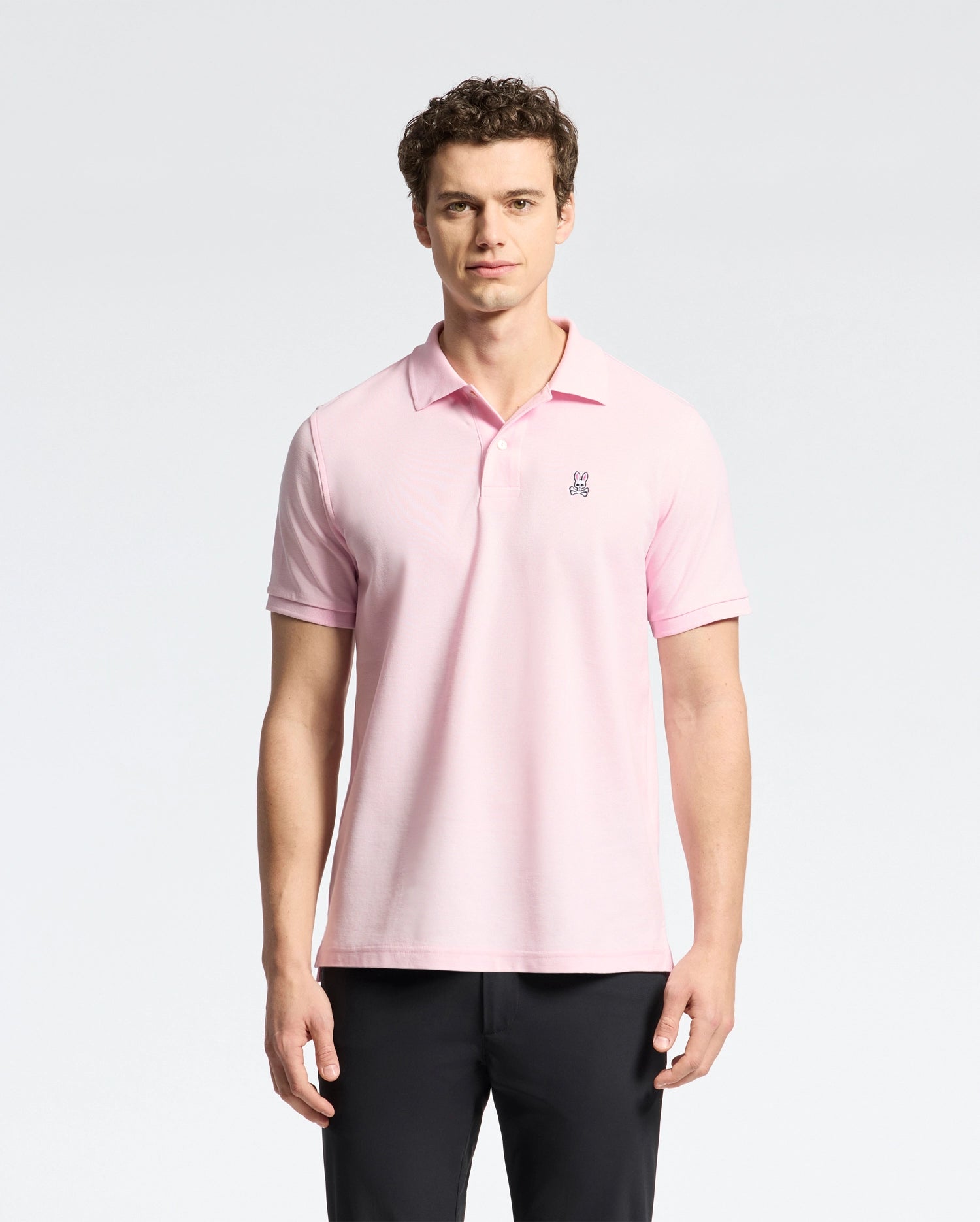 MENS CLASSIC PIQUE POLO SHIRT - B6K001CRPC - Image 2