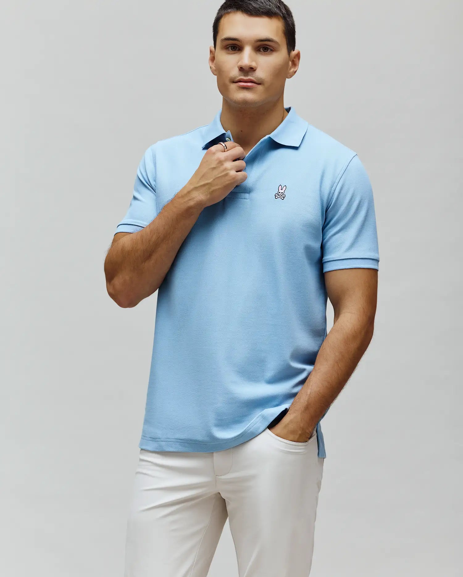 MENS CLASSIC PIQUE POLO - B6K001F200 - Image 2