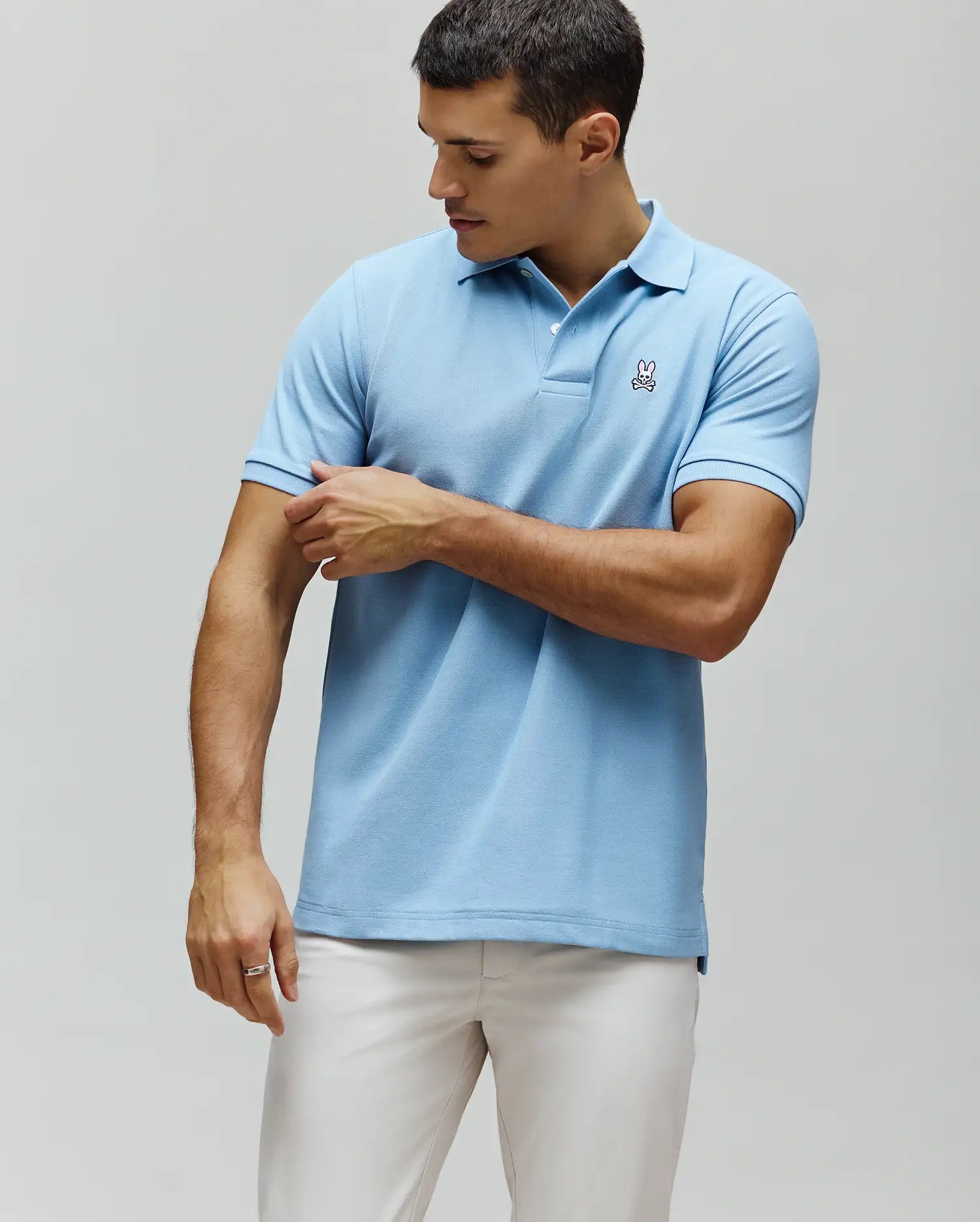 MENS CLASSIC PIQUE POLO - B6K001F200 - Image 3