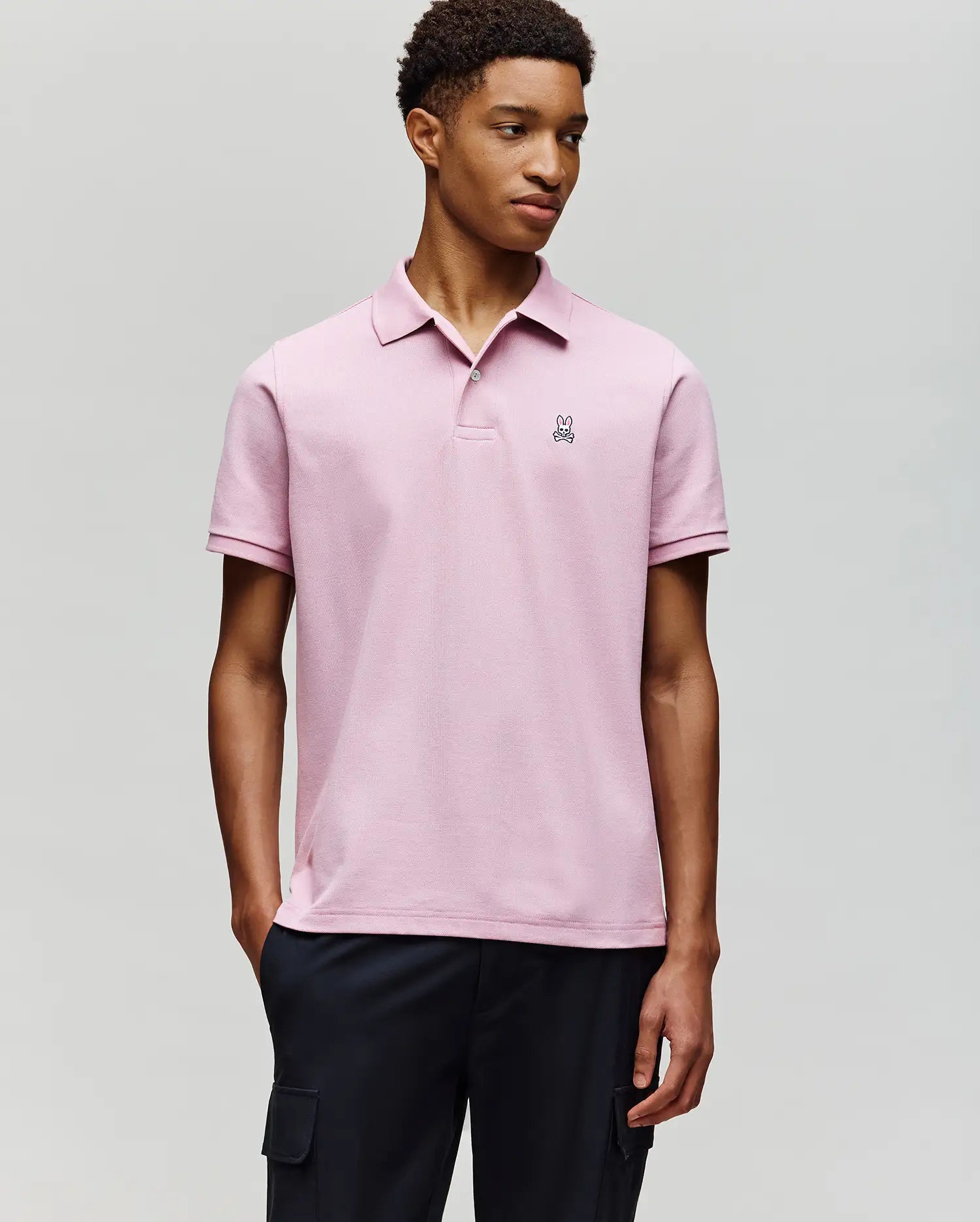 MENS CLASSIC PIQUE POLO SHIRT - B6K001F200 - Image 2