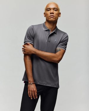 MENS BRYCE PERFORMANCE PIQUE POLO SHIRT - B6K486F200