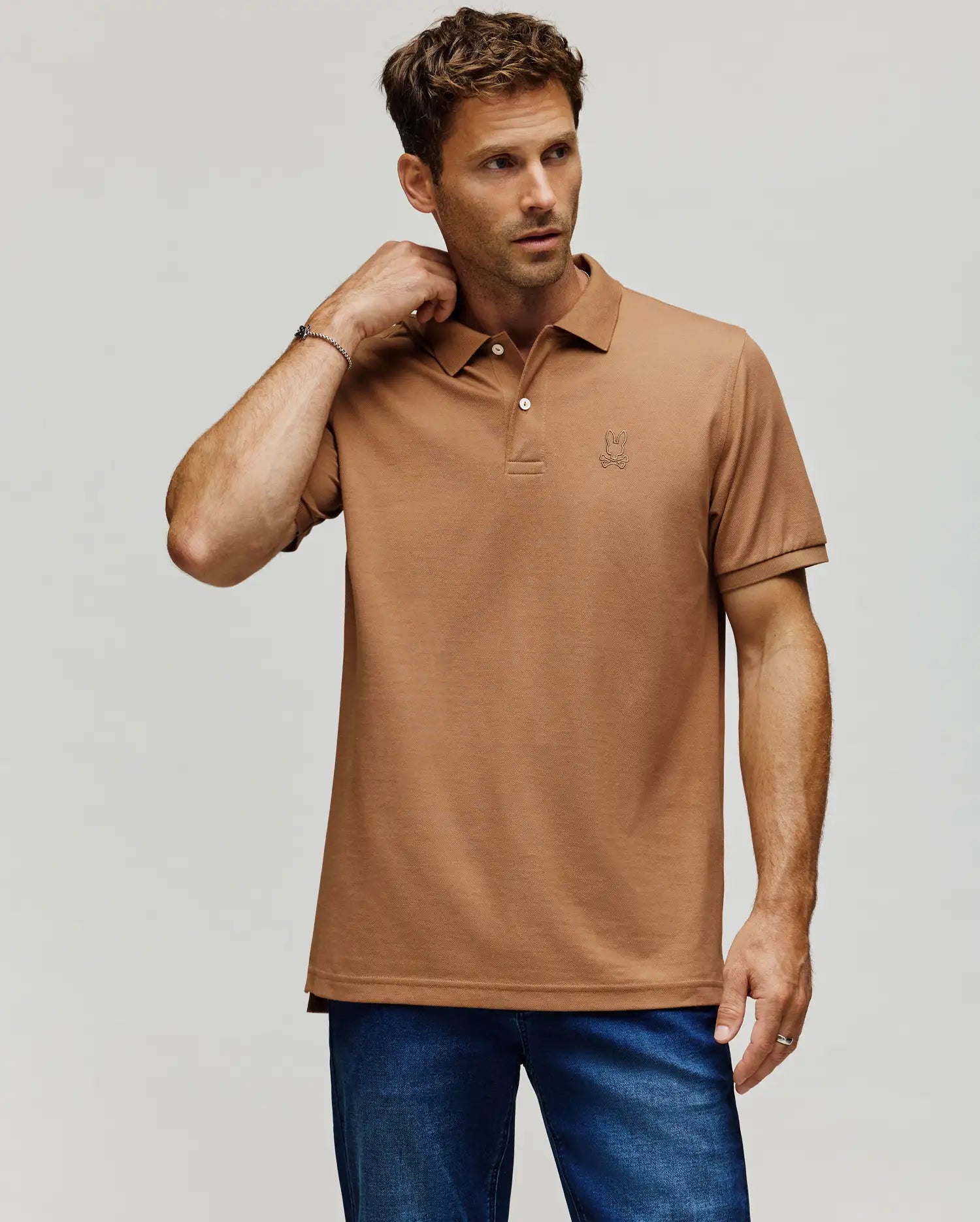 MENS JAMES MENS POLO SHIRT - B6K945D200 - Image 3