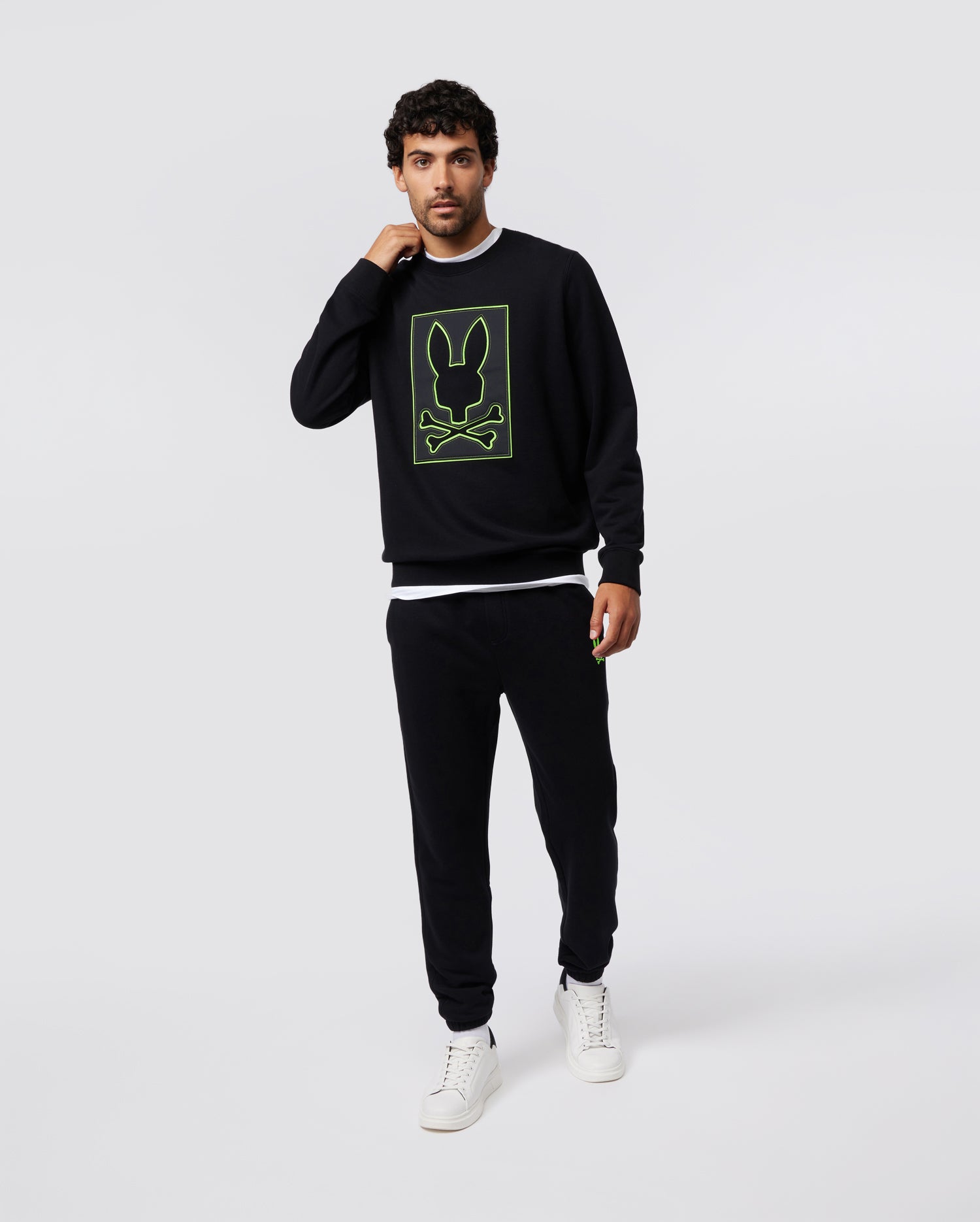 MENS LOS ANGELES FLEECE SWEATSHIRT - B6S805Z1FT - Image 8