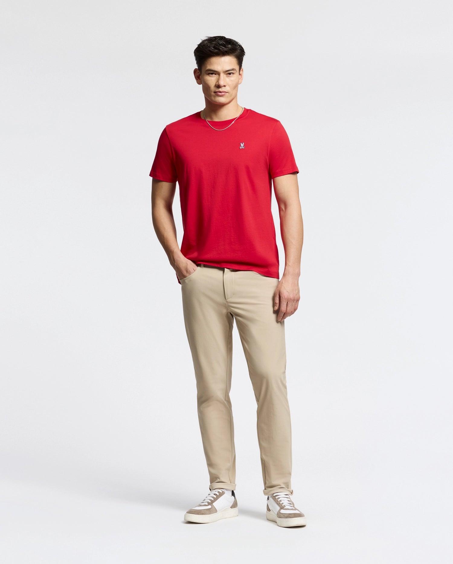 MENS CLASSIC CREW NECK TEE - B6U014CRPC - Image 7