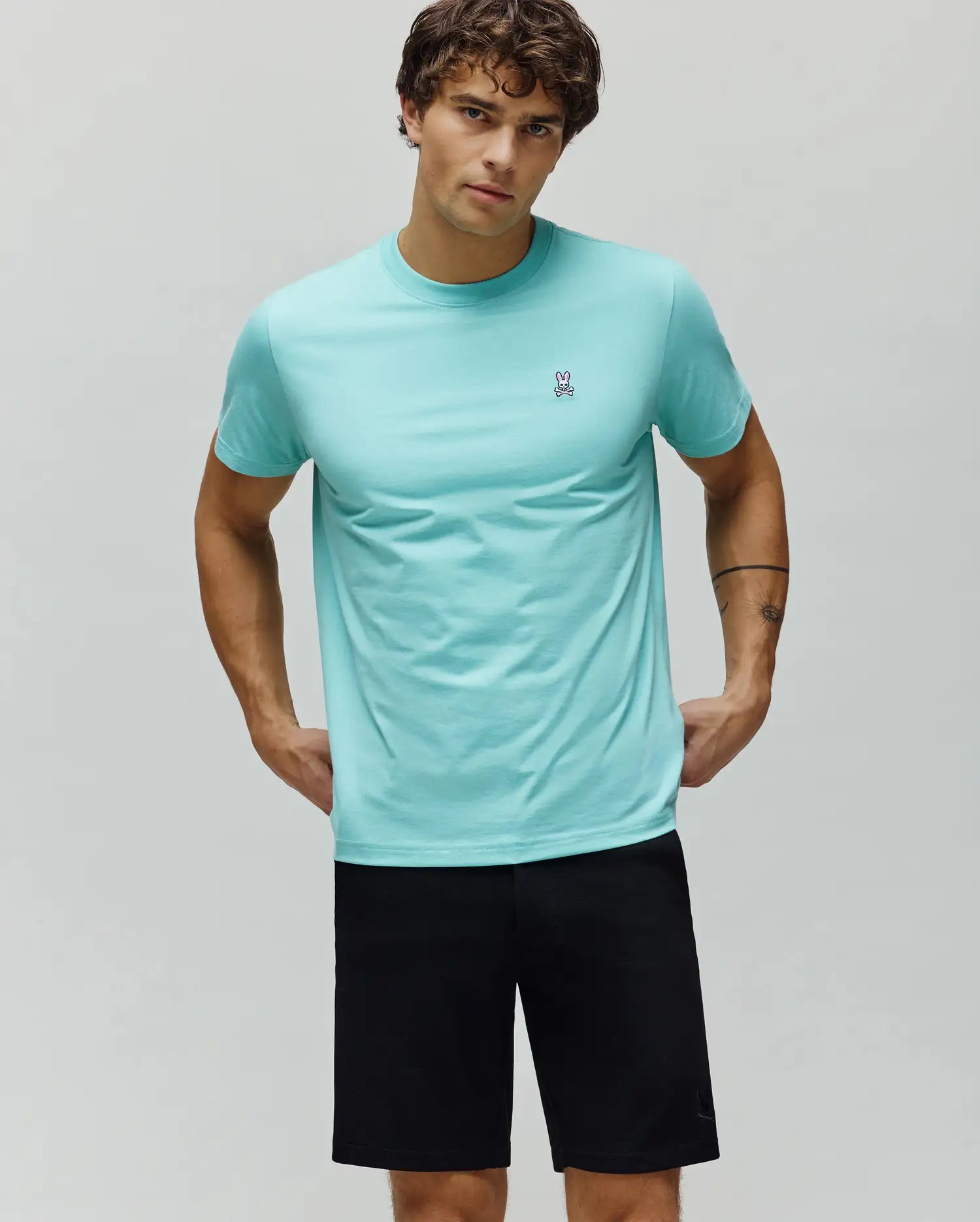 MENS CLASSIC CREW NECK TEE - B6U014F200 - Image 4