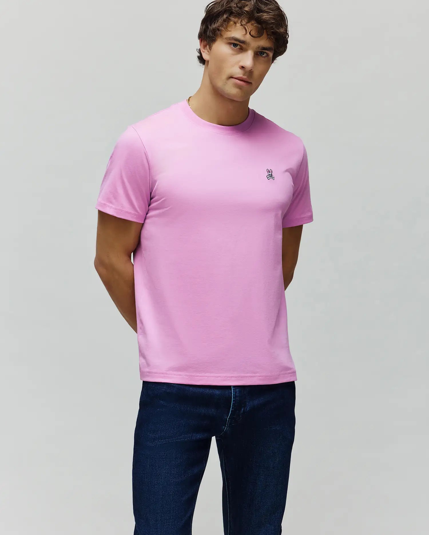 MENS CLASSIC CREW NECK TEE - B6U014F200 - Image 2
