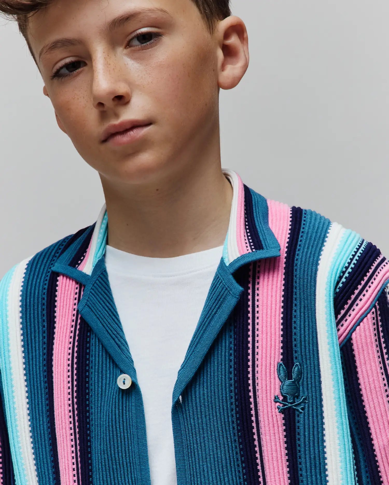 KIDS CLIFF KNIT SHIRT - KT0300034 - Image 3