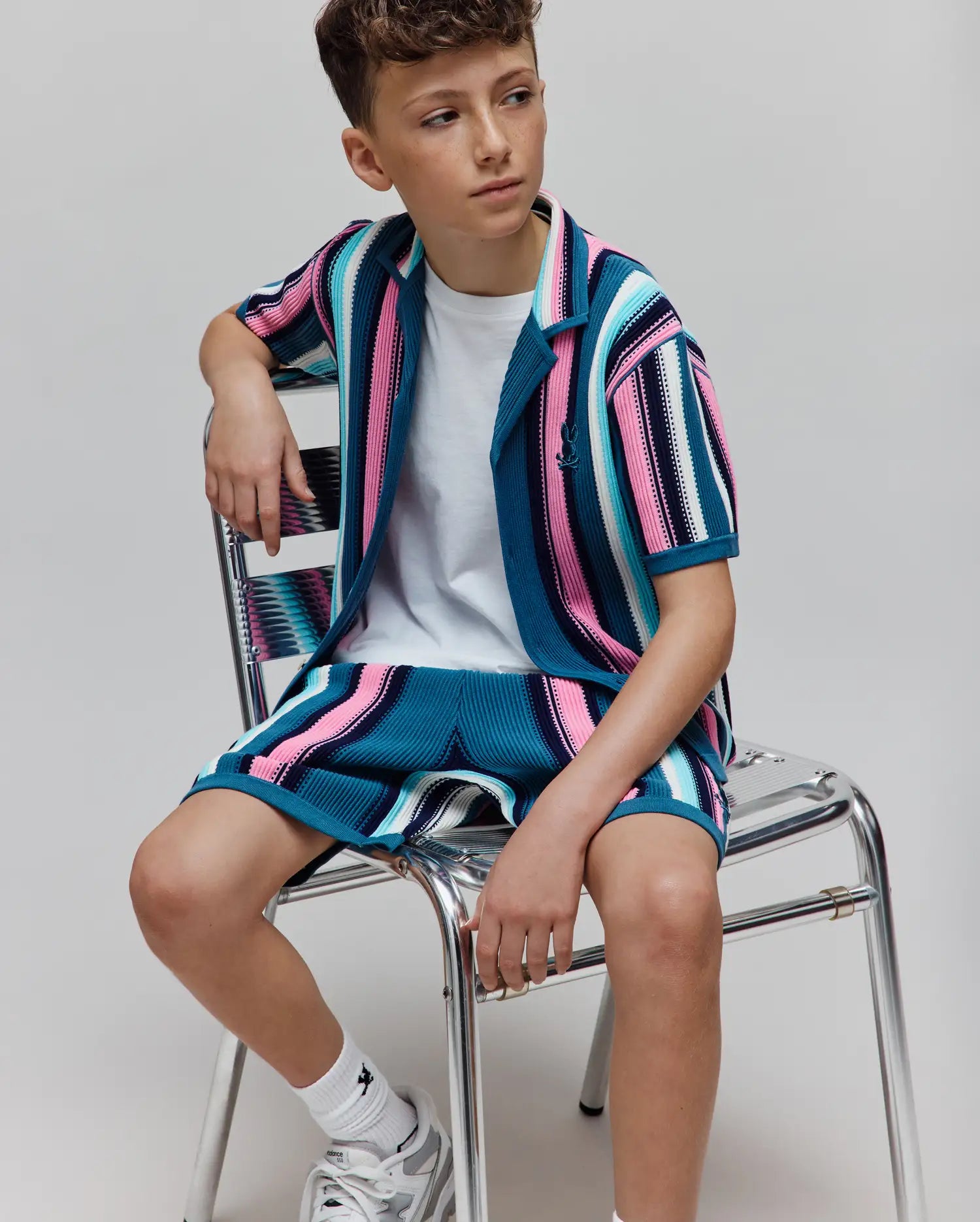 KIDS CLIFF KNIT SHIRT - KT0300034 - Image 4