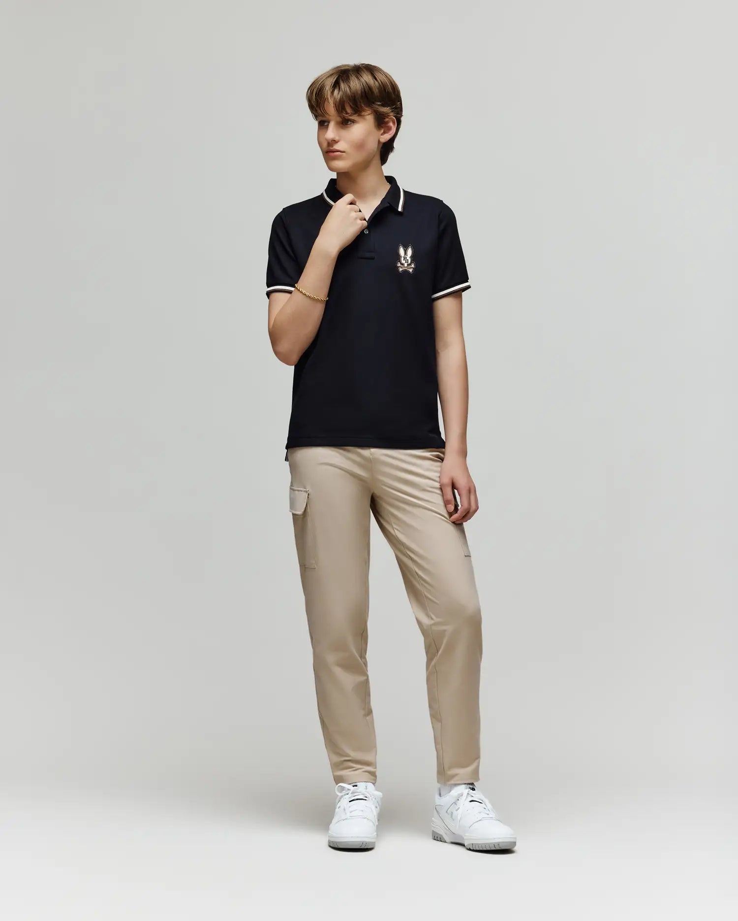 KIDS WADE PIQUE POLO SHIRT - KT0100032 - Image 4