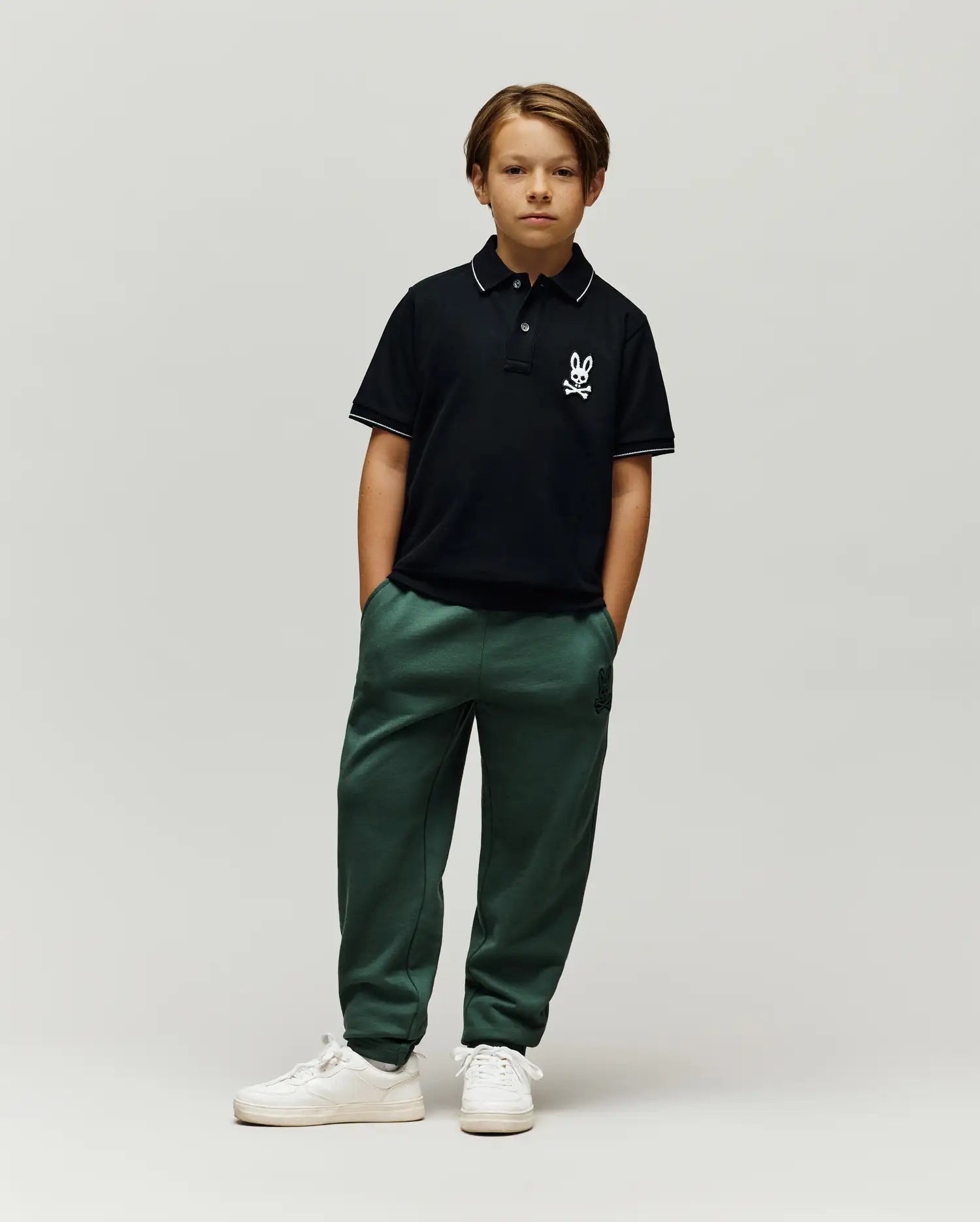 KIDS TATE BUNNY PIQUE POLO - KT0100063 - Image 4