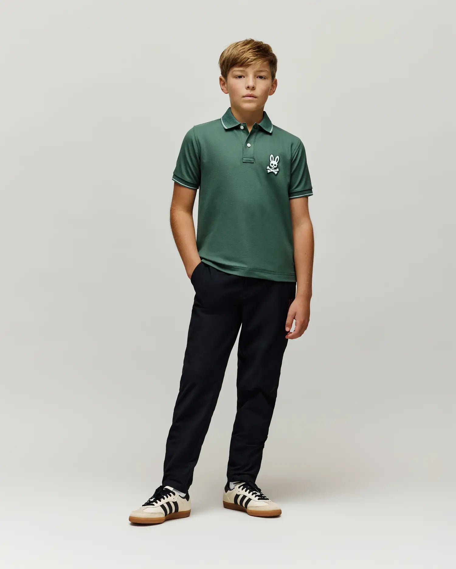 KIDS TATE BUNNY PIQUE POLO - KT0100063 - Image 4