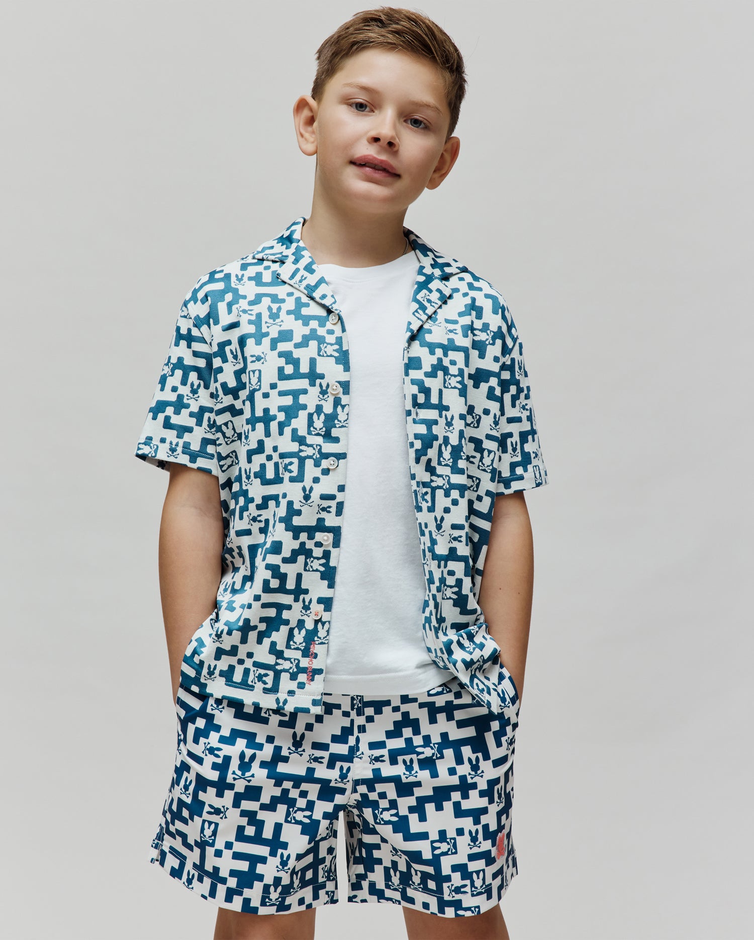 KIDS JOSH JACQUARD SHIRT - KT0300017 - Image 4