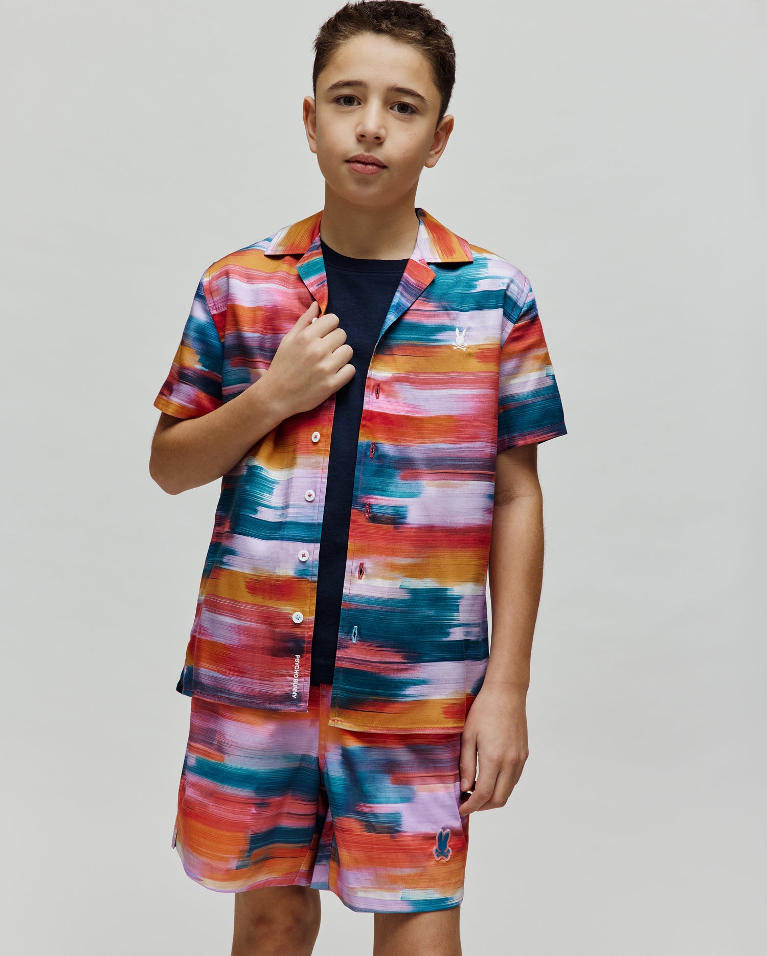 KIDS RAPHAEL TENCEL SHIRT - KT0300026