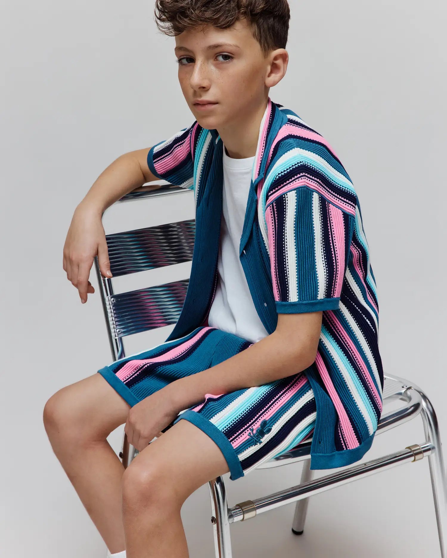 KIDS CLIFF KNIT SHIRT - KT0300034 - Image 2