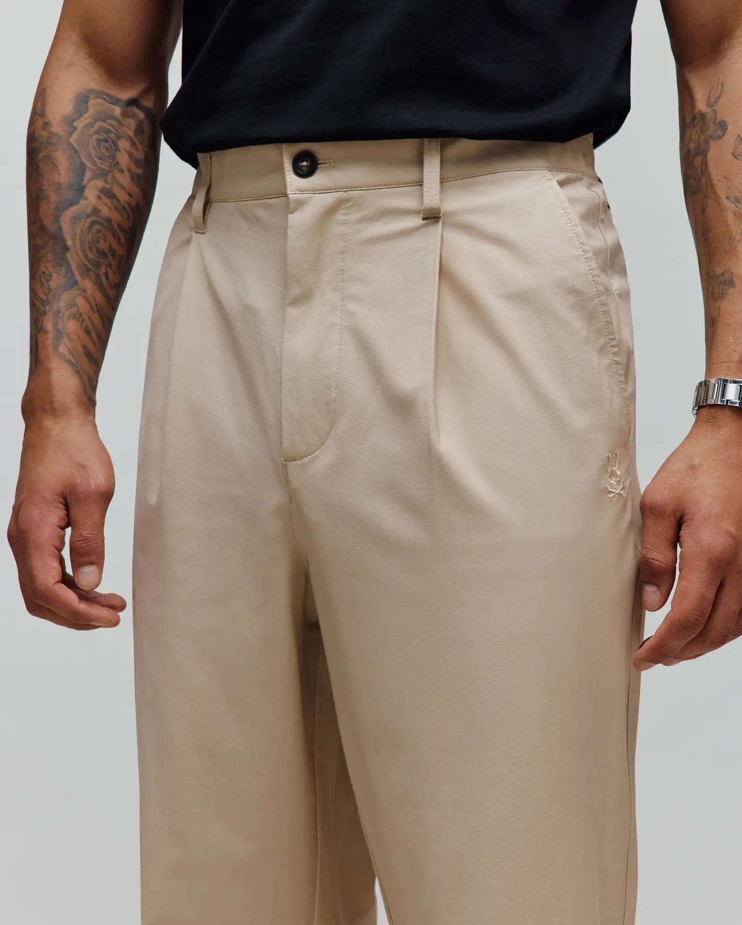 MENS MALIK WIDE LEG PANT - MB0600033 - Image 2