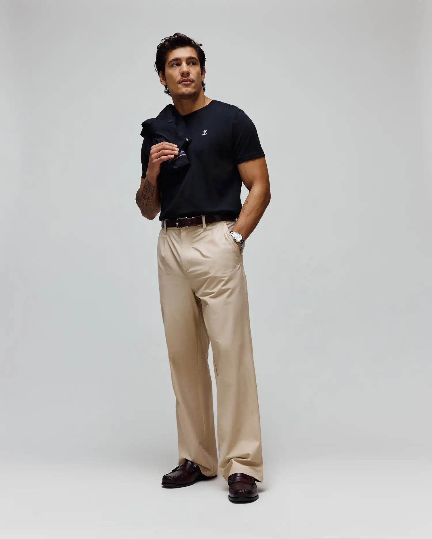 MENS MALIK WIDE LEG PANT - MB0600033 - Image 4
