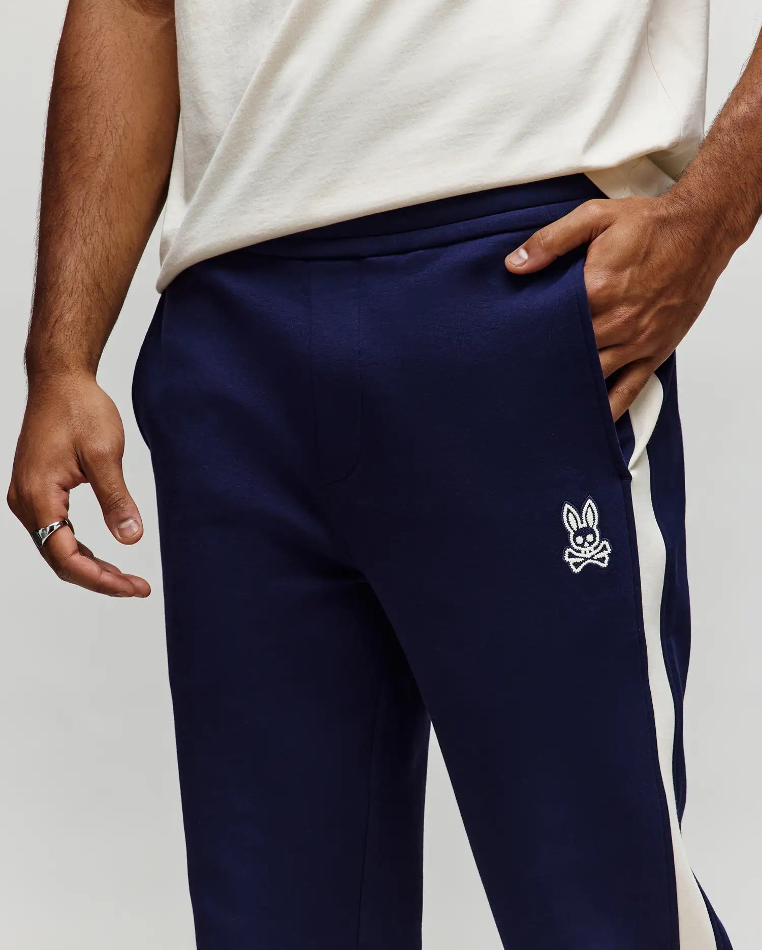 MENS STILES STRAIGHT LEG TRACK PANTS - MB0800025 - Image 2