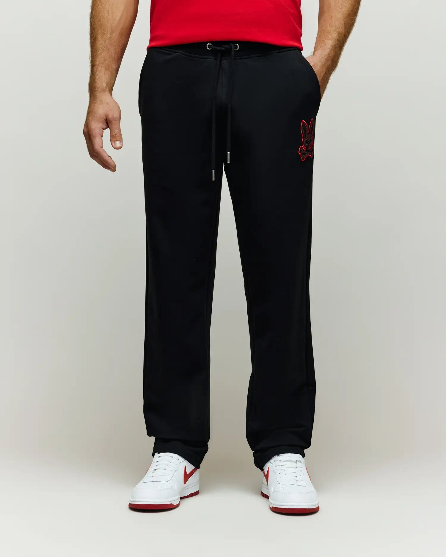 MENS JOVAN RAISED DOTTED PRINT SWEATPANT - MB0800034 - Image 2