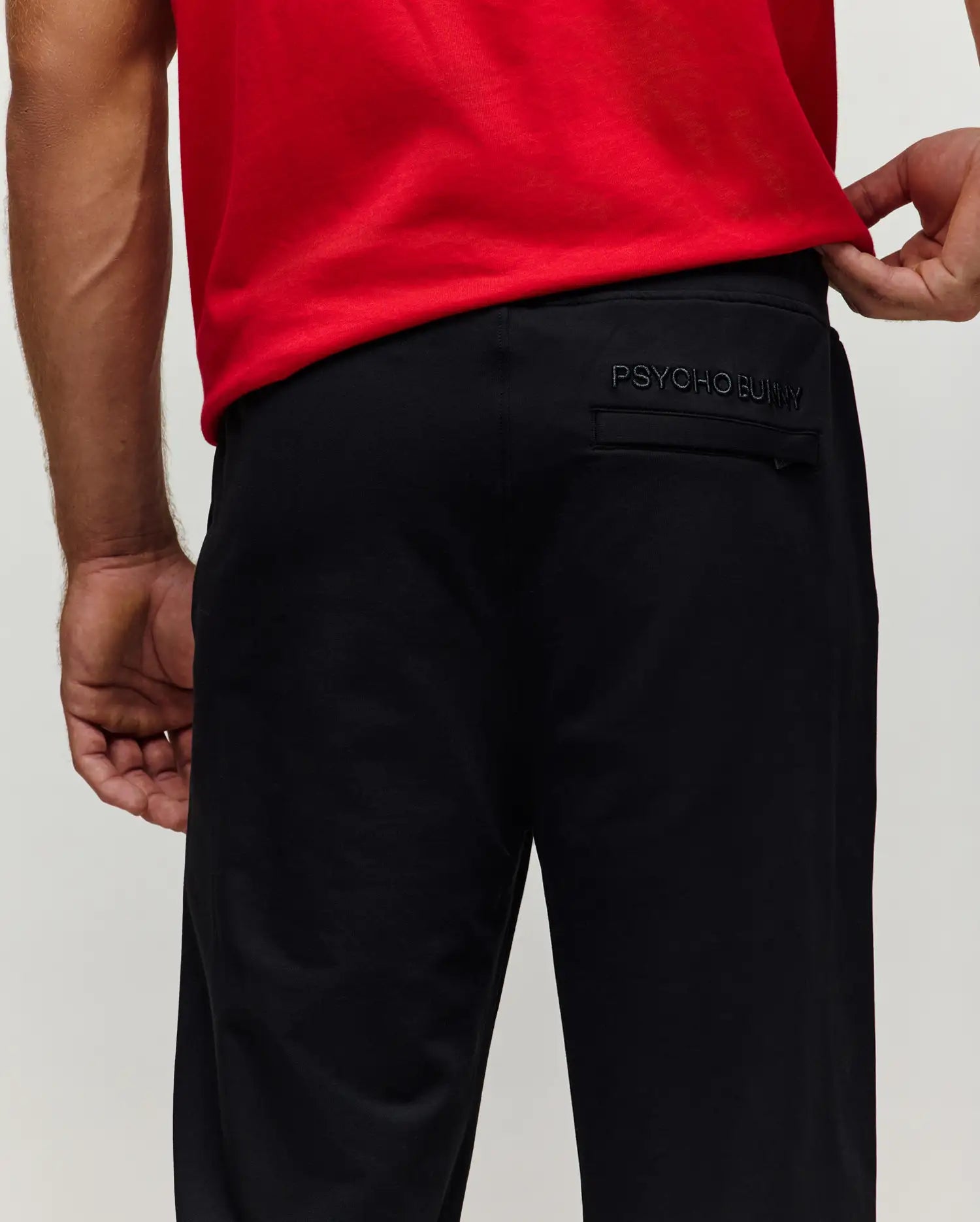 MENS JOVAN RAISED DOTTED PRINT SWEATPANT - MB0800034 - Image 4