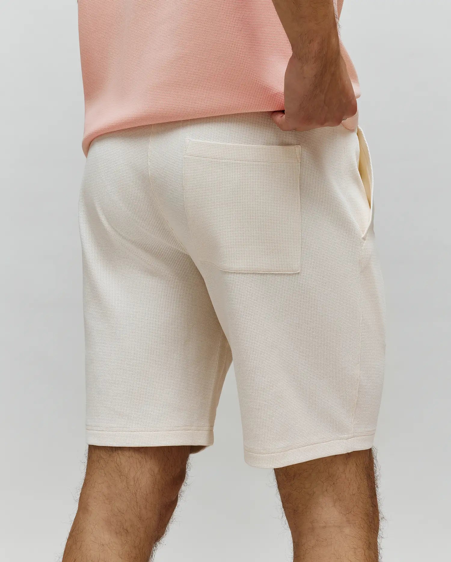 MENS MAXTON WAFFLE SWEATSHORT - MB0900058 - Image 3