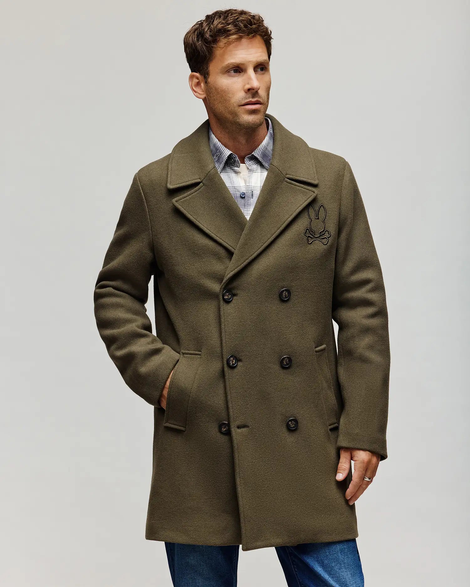 MENS SAMUEL LONG COAT - MO1100005 - Image 5