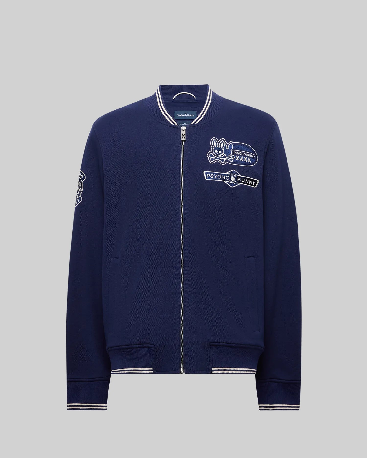 MENS DESMOND PIQUE KNIT BOMBER - MO1100018 - Image 6