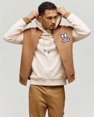 MENS WADE KNIT VARSITY BOMBER - MO110002?0