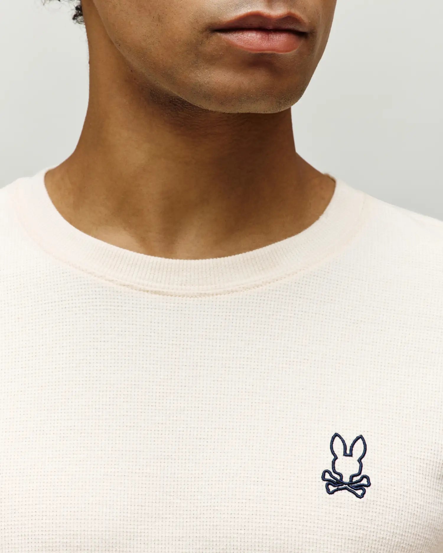 MENS NOE WAFFLE LOUNGE LONG SLEEVE TEE - MO1400026 - Image 2