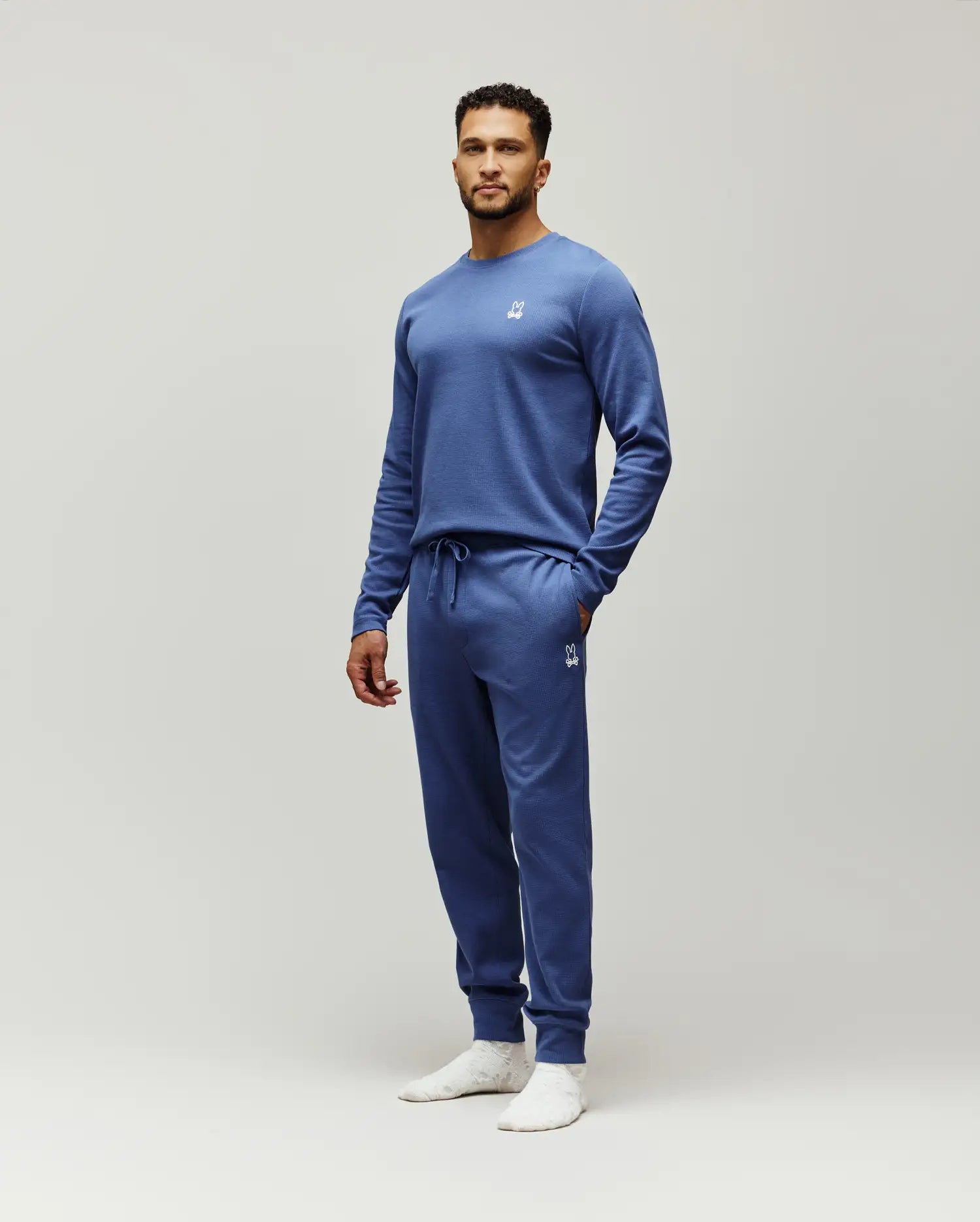 MENS NOE WAFFLE LOUNGE PANT - MO1400027 - Image 4