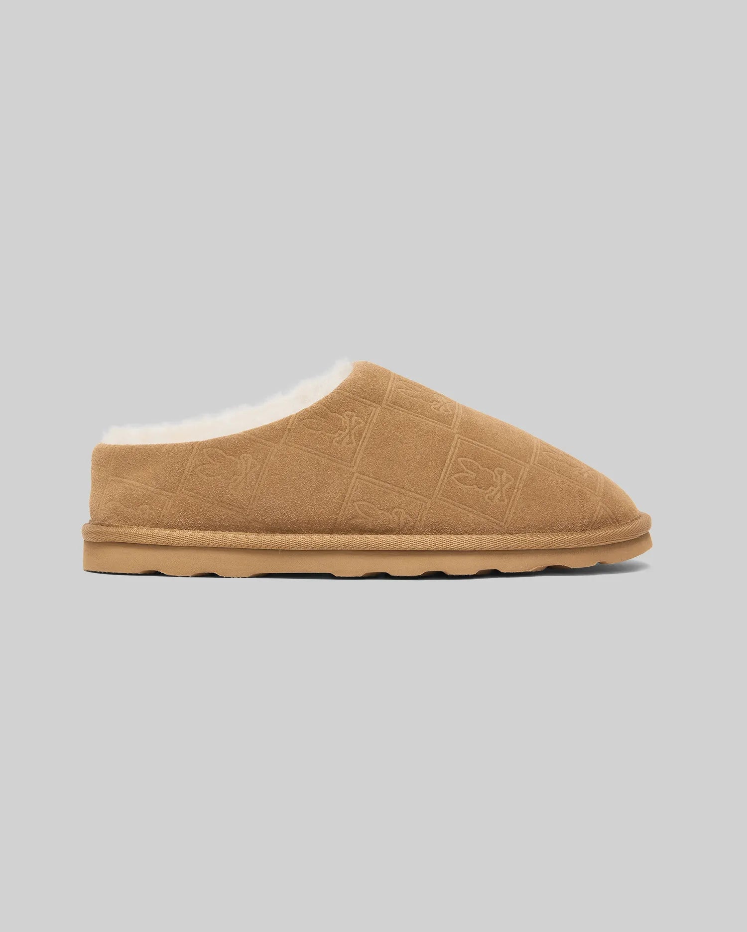 MENS GIO SUEDE SHEARLING SLIPPERS - MO1600001 - Image 2