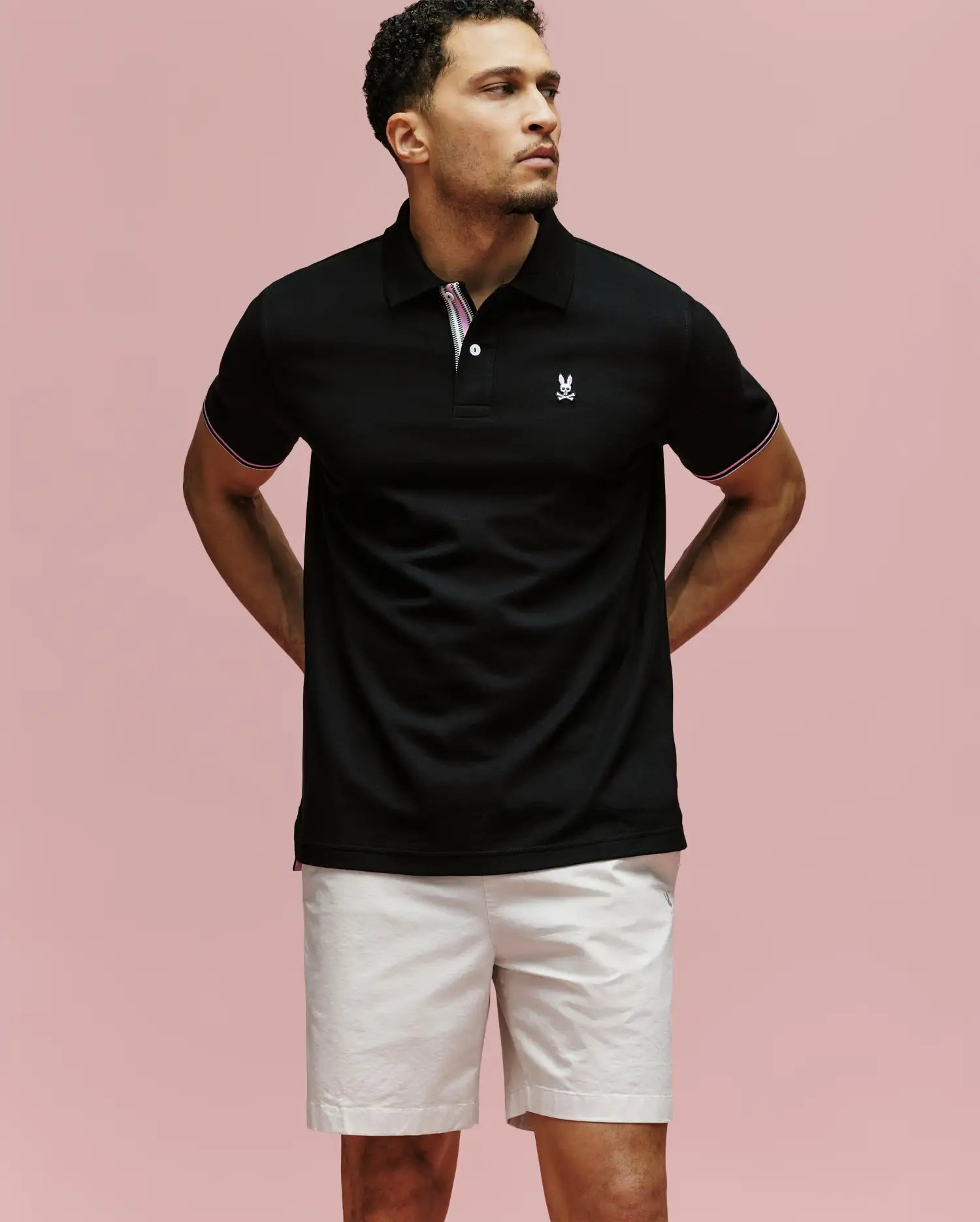 MENS ARCHIVE CLASSIC BUNNY PIQUE POLO - MT0100010