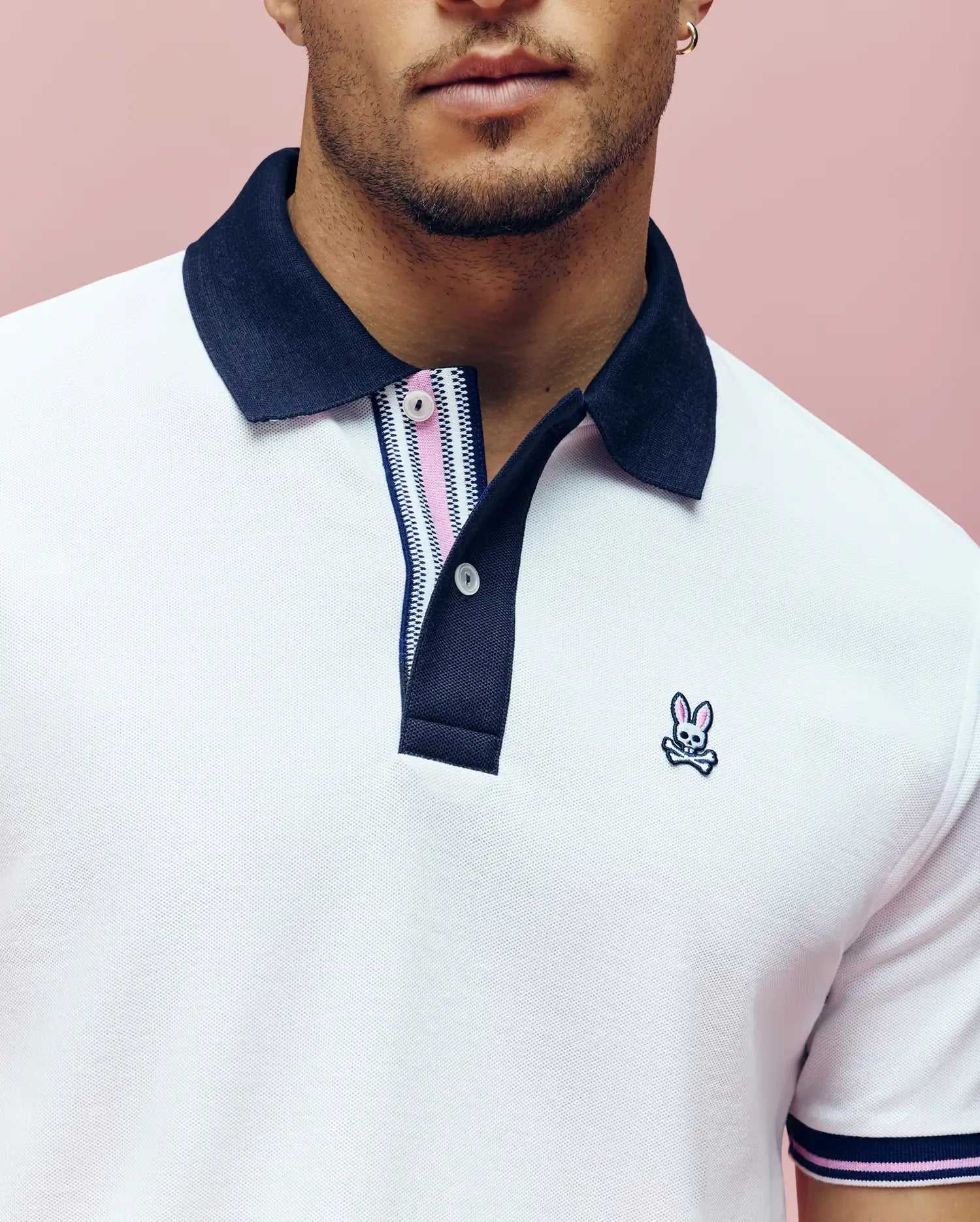 MENS ARCHIVE CLASSIC BUNNY PIQUE POLO - MT0100010 - Image 2