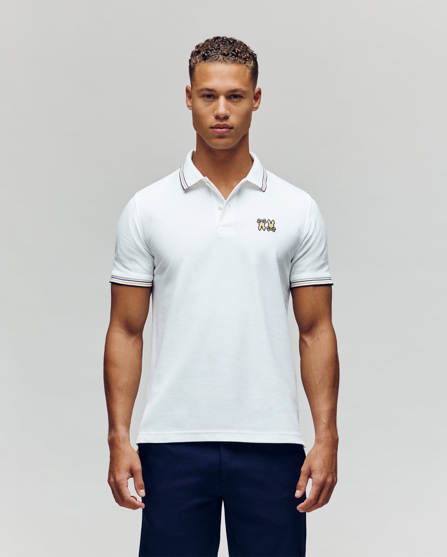 MENS ARCHIVE NEON BUNNY POLO - MT0100018