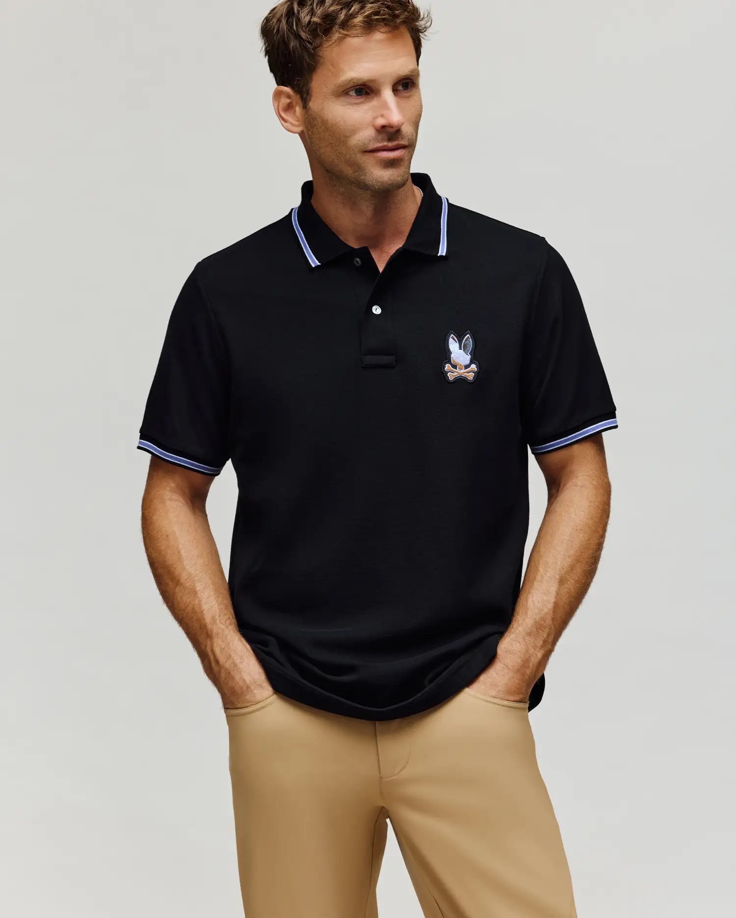 MENS DANTE PIQUE POLO SHIRT - MT0100029 - Image 3