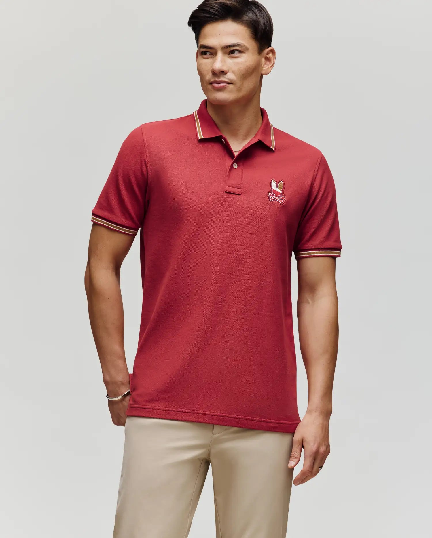 MENS DANTE PIQUE POLO SHIRT - MT0100029 - Image 4