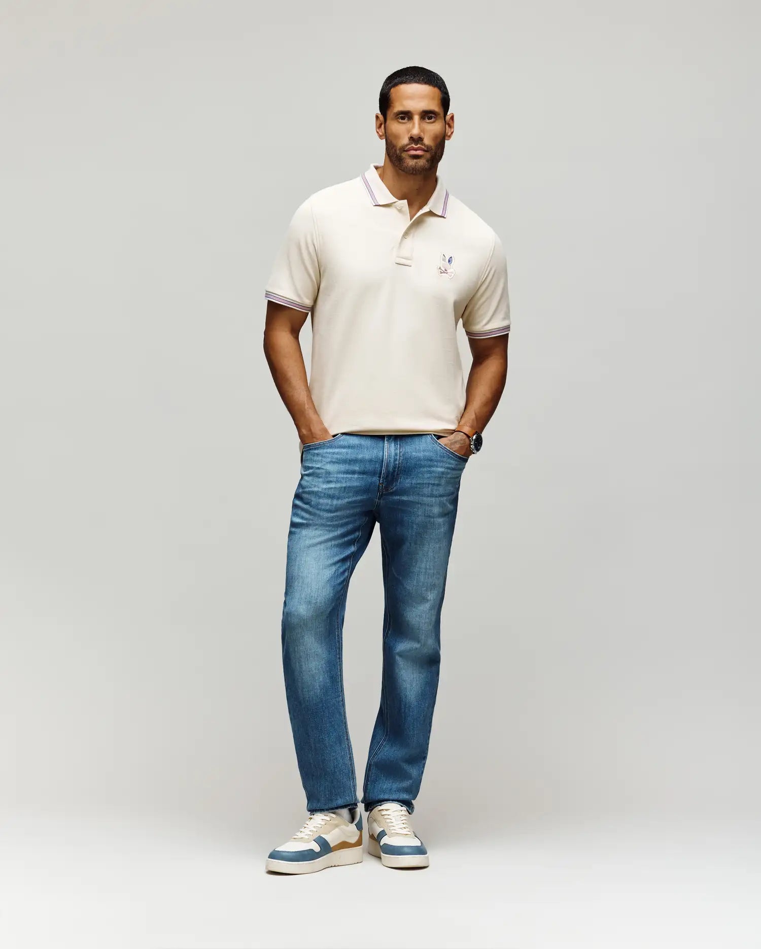 MENS DANTE PIQUE POLO SHIRT - MT0100029 - Image 4