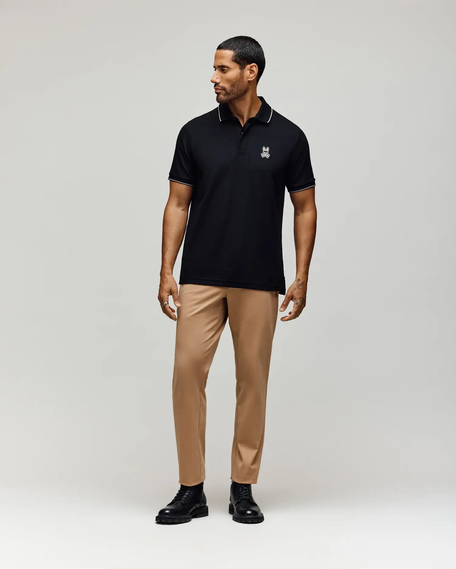 MENS MARLON PIQUE POLO SHIRT - MT0100036 - Image 4