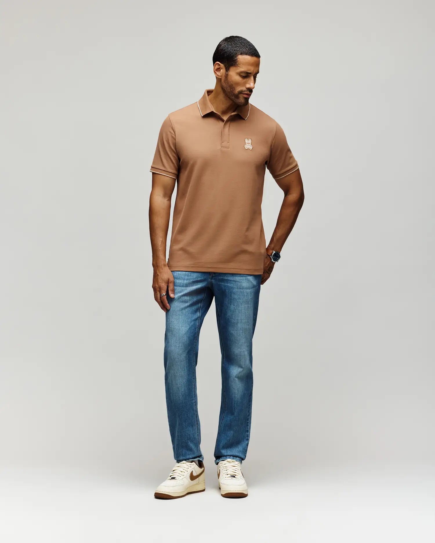 MENS MARLON PIQUE POLO SHIRT - MT0100036 - Image 4