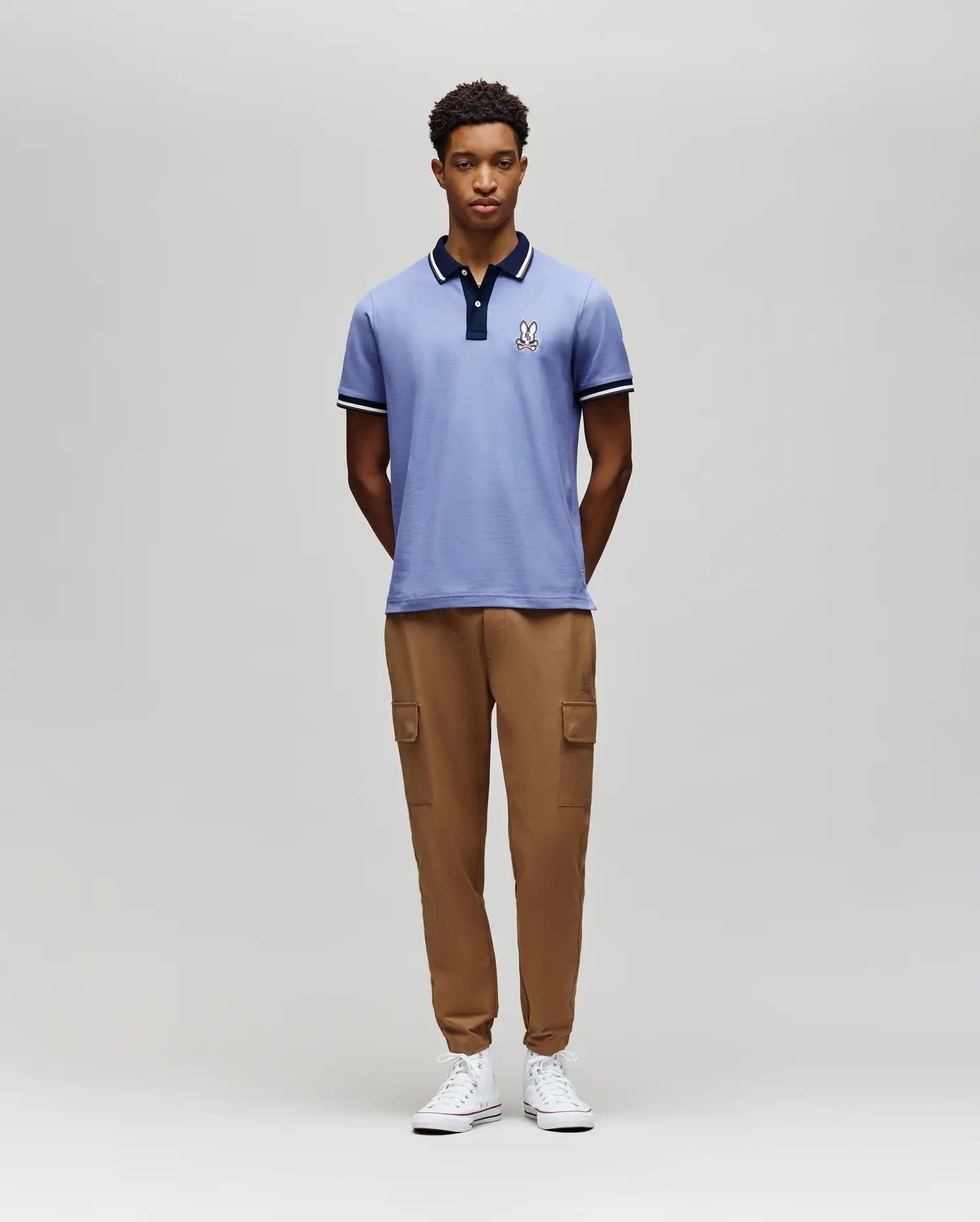 MENS WADE PIQUE POLO SHIRT - MT0100044 - Image 4