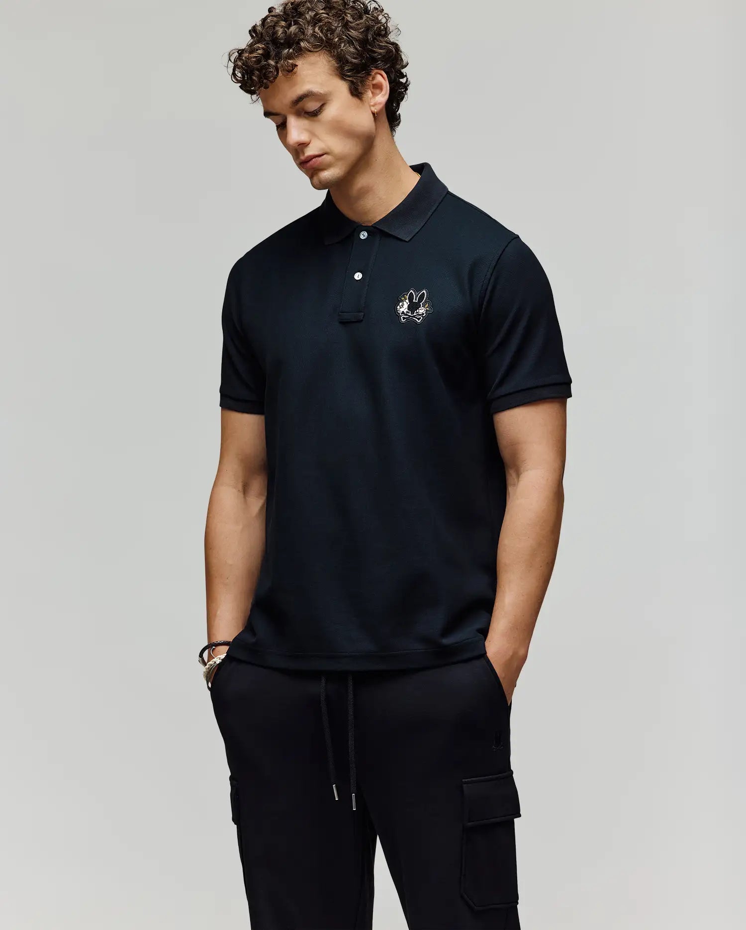 MENS AUGUSTE PIQUE POLO SHIRT - MT0100051 - Image 3