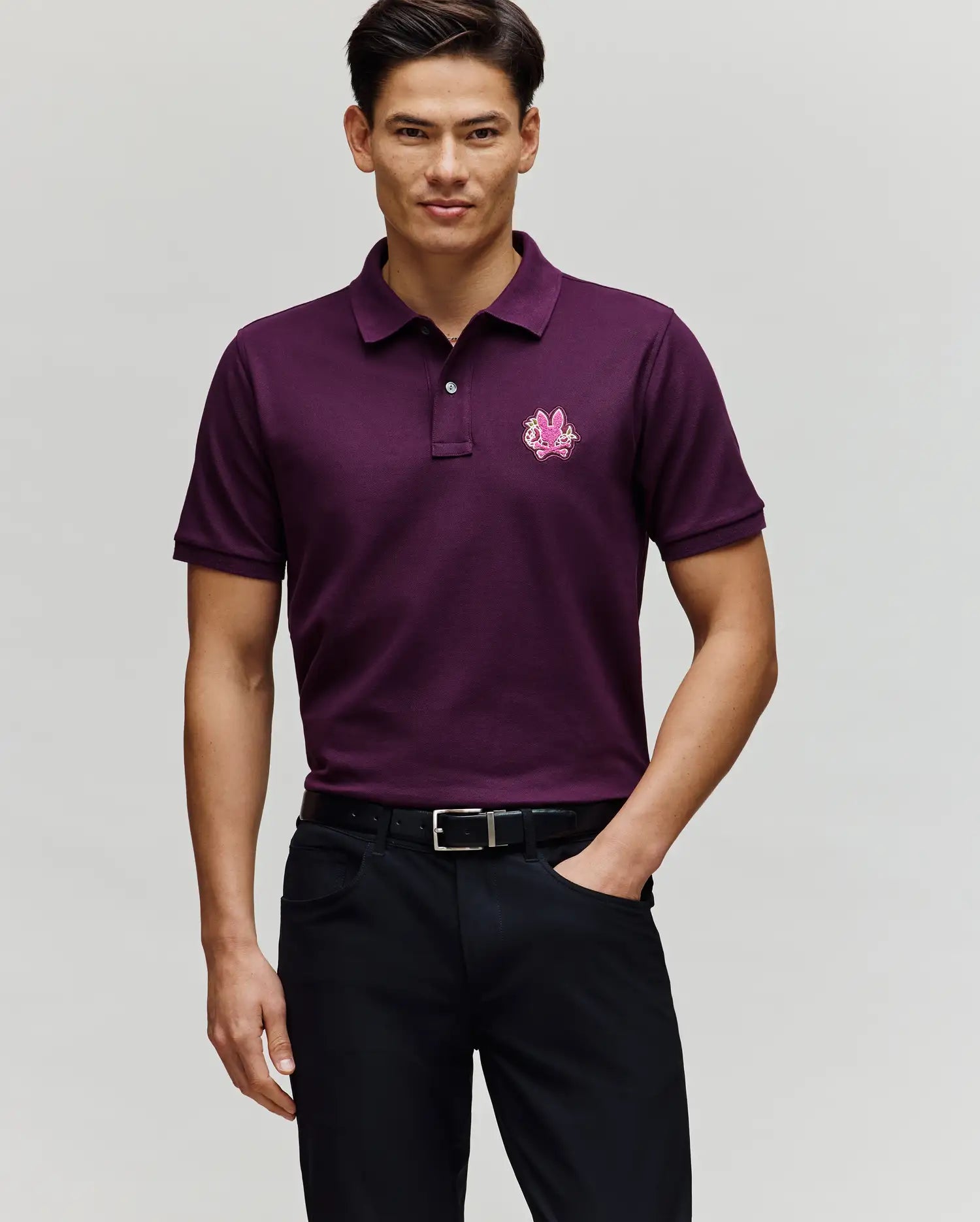 MENS AUGUSTE PIQUE POLO SHIRT - MT0100051 - Image 3