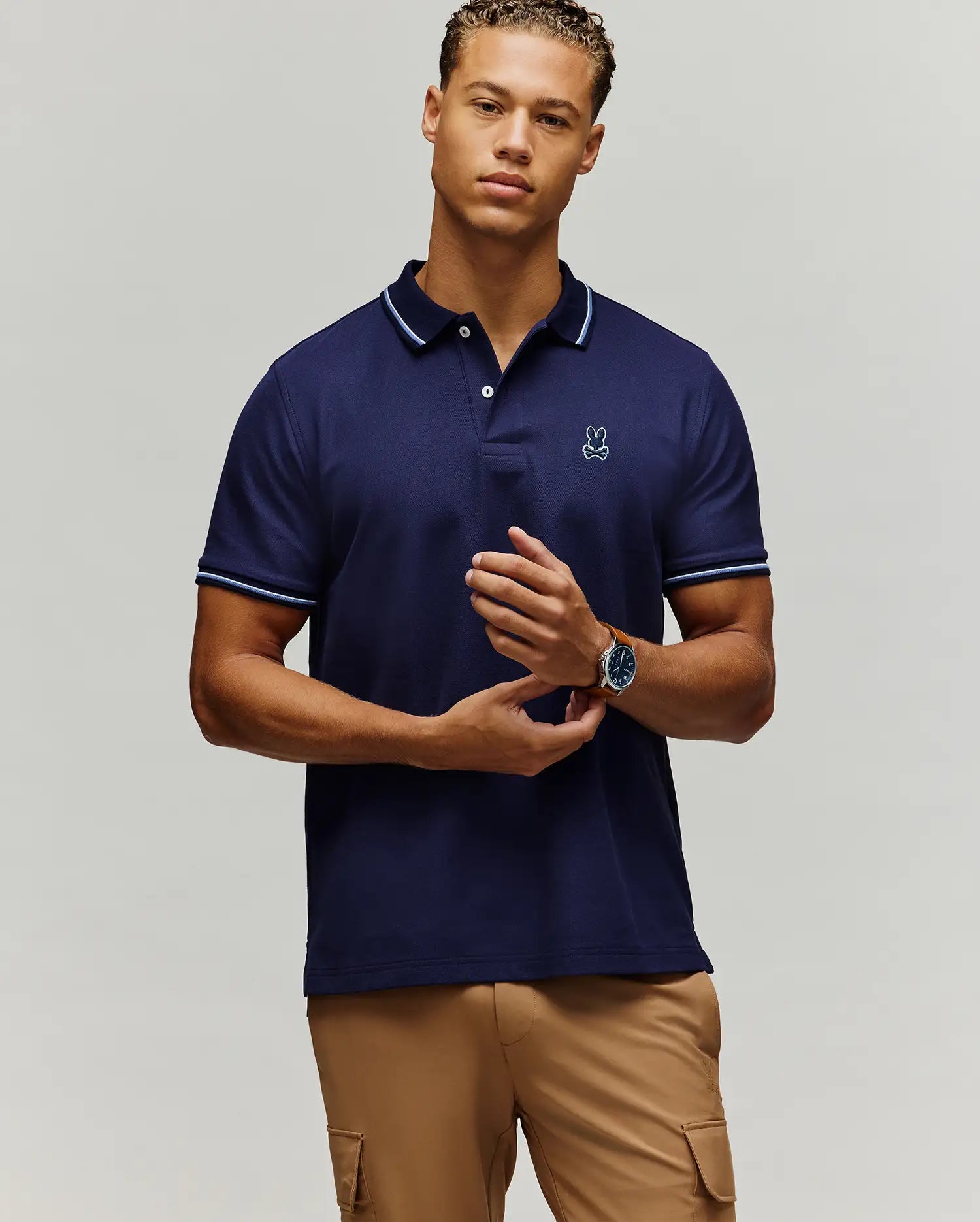 MENS RIDGE PIQUE POLO - MT0100083 - Image 3