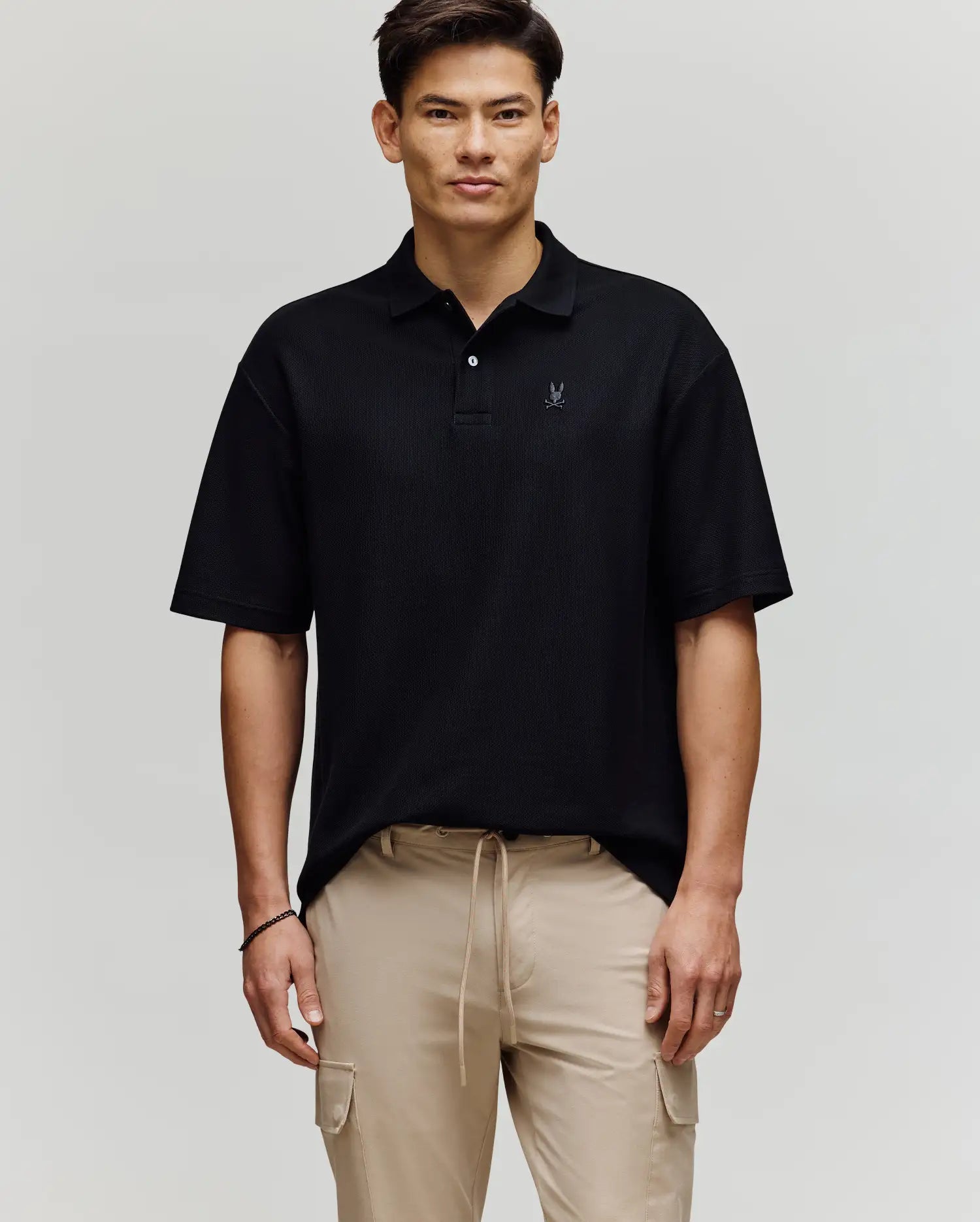 MENS BENNY?OVERSIZED?POLO SHIRT - MT0100105 - Image 3
