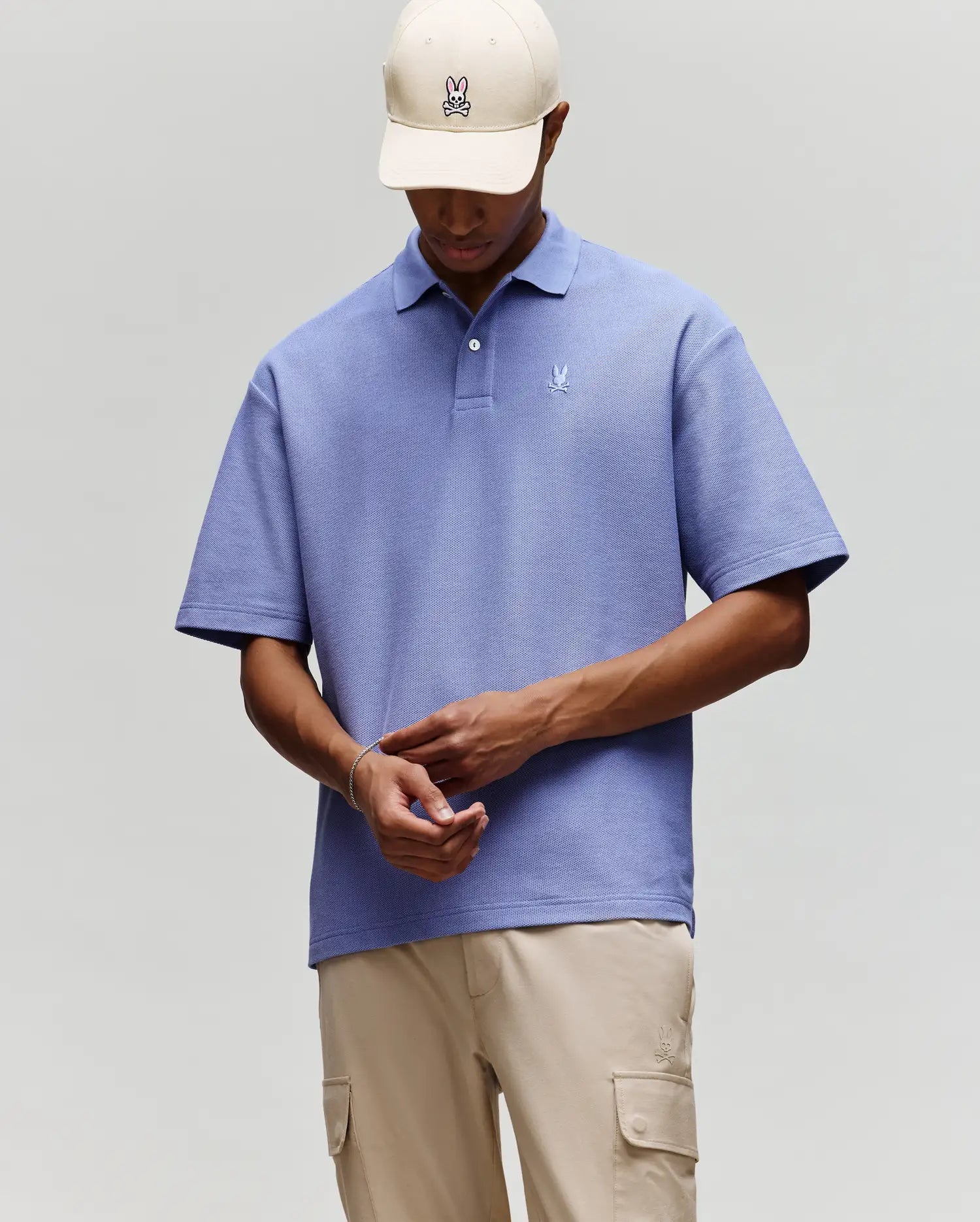 MENS BENNY?OVERSIZED?PIQUE?POLO SHIRT - MT0100105 - Image 3
