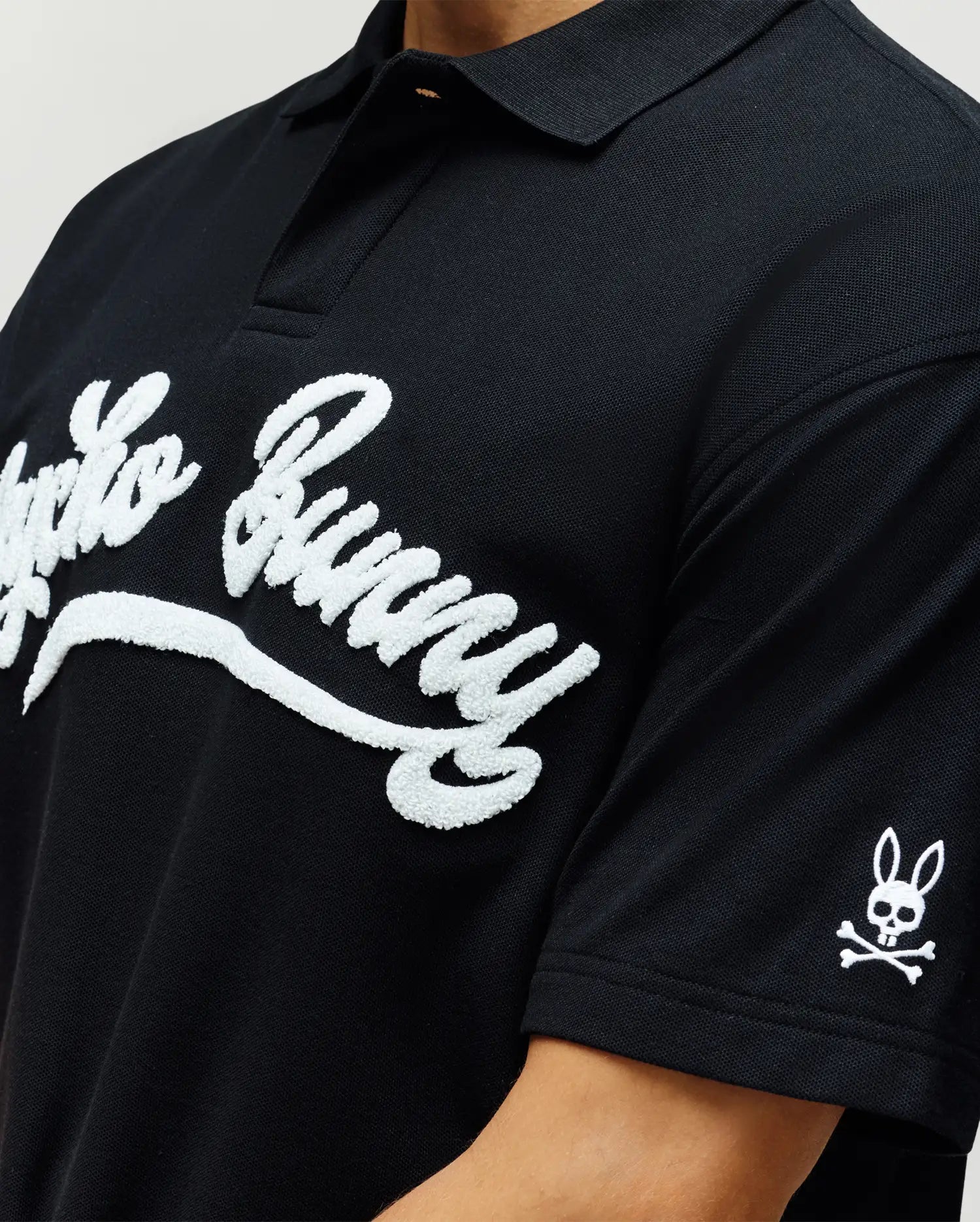 MENS TATE WORDMARK PIQUE POLO - MT0100152 - Image 2