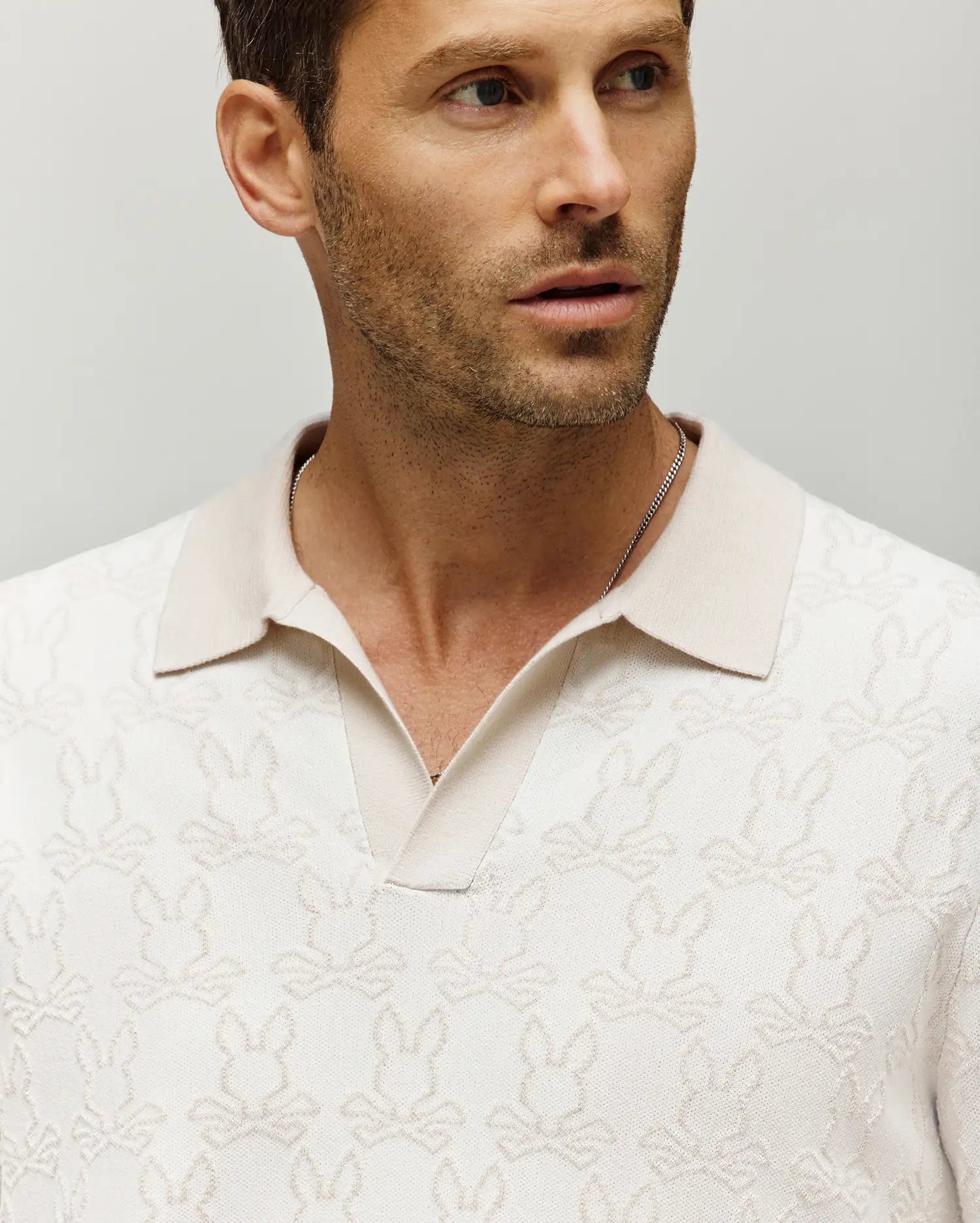 MENS ELDEN JOHNNY COLLAR POLO - MT0100157 - Image 2